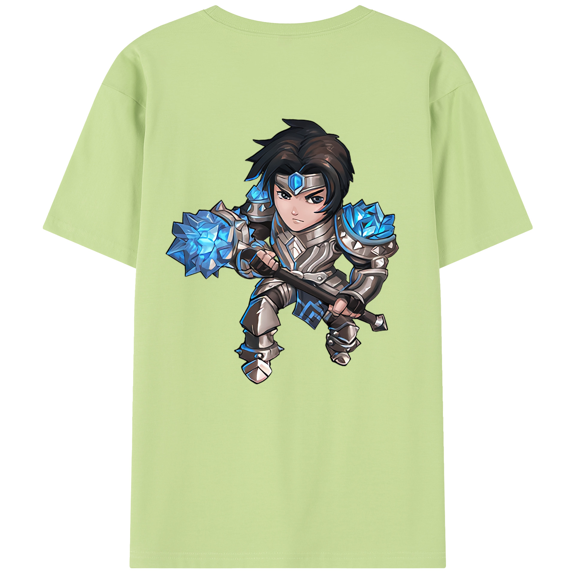 リーグ・オブ・レジェンド League of Legends LOL 綿100％半袖Tシャツ（背面プリント）
